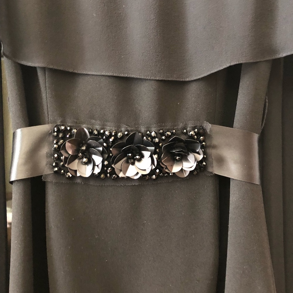 Beautiful Teri Jon Formal Cape Dress - Picture 3 of 7